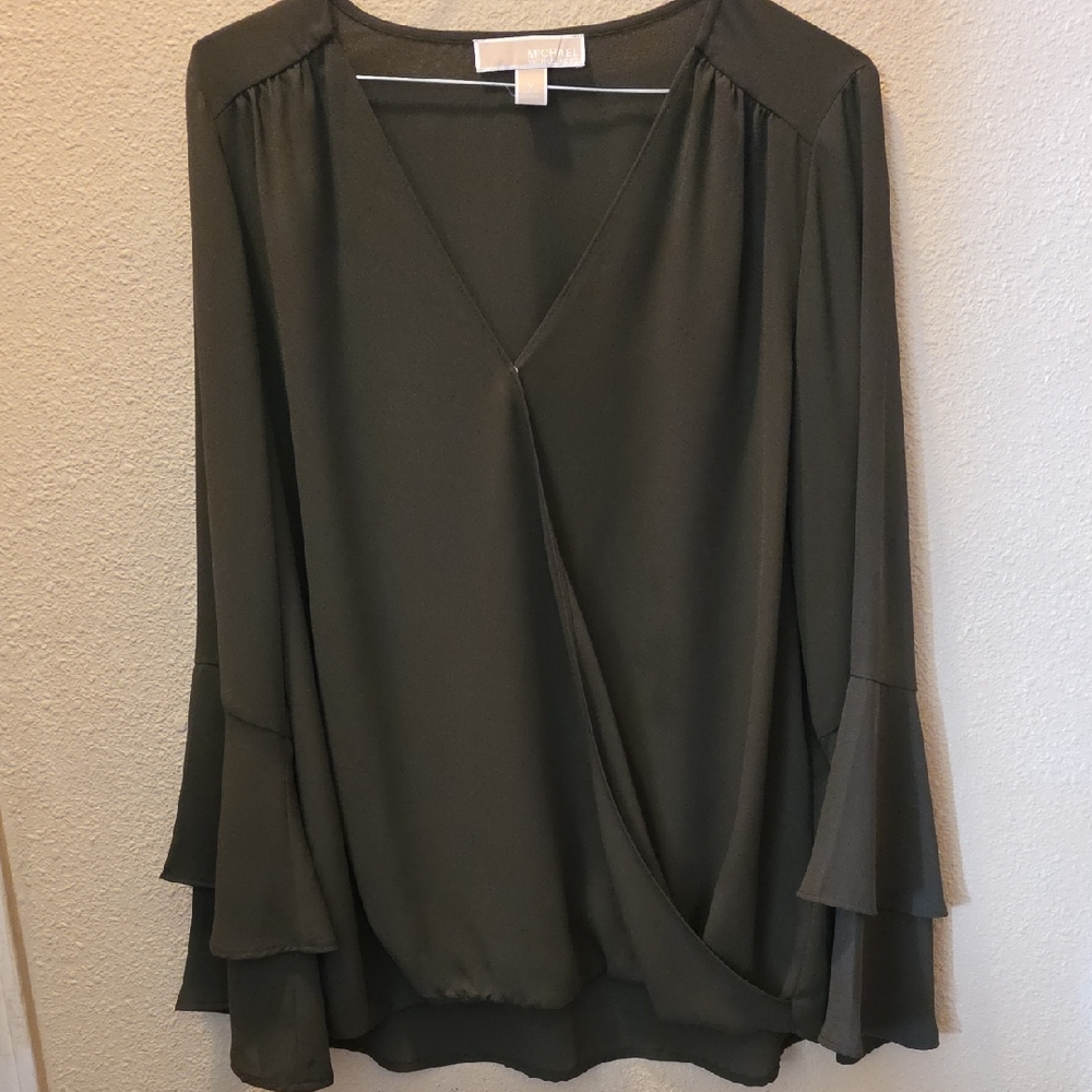 MICHAEL Michael Kors Women's Olive Blouse